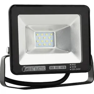 Comparateur de prix : Projecteur Led Extra Plat 10w (Eq. 80w) Ip65 6400k Puma-10 Dim. 109x12...