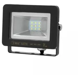Projecteur à LED extra plat 10W IP65 6500K Dim. 121.6x156.3x44.5mmVendu parrue-du-commerce