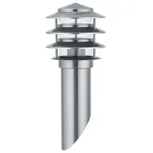 HOROZ ELECTRIC Flambeau Kayin-1 inox E27 60W - InoxVendu parrue-du-commerce