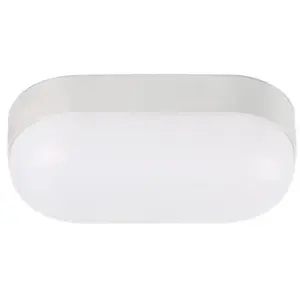 Comparateur de prix : Horoz Electric - Hublot led ovale blanc 15W IP65 4200K - Blanc
