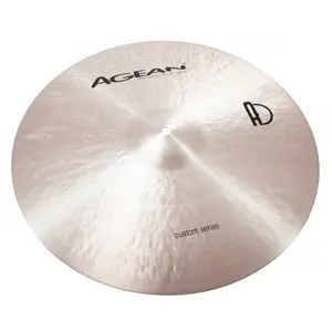 Agean cymbals - crash paper thin 18 custom - cymbale
