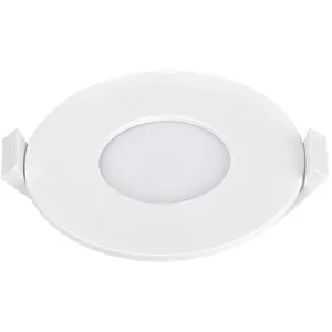 Panasonic - Dalle led slim ronde 3W 3000K Diam 85mm - BlancVendu parrue-du-commerce