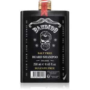 Comparateur de prix : BANDIDO Shampooing à barbe 250 ml | Savon à barbe | Nettoyage et soin de la barbe   Soin naturel de la barbe sans sel ni sulfate | également comme idée cadeau | Shampooing pour barbe | Parfum masculin