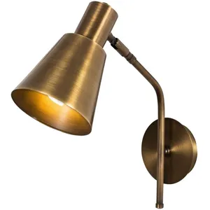 Comparateur de prix : Opviq Applique murale Sivani MR-663, or antique, métal, Ø 15 cm