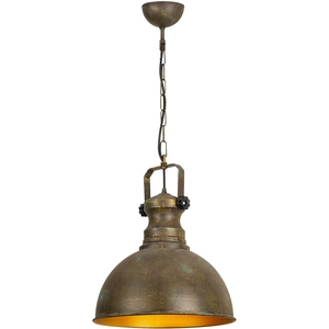 Comparateur de prix : Opviq Suspension Saglam 3710 à 1 lampe Ø31cm or antique