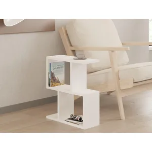 EMOB Hanah Home - Table d'appoint Zet blanche - 45x51.4x17 cm OSVendu parconforama