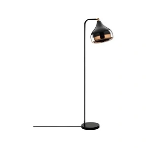 Comparateur de prix : Ozaia Lampadaire grande géode lectio 120cm métal noir et or rose Lectio