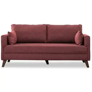 Atelier del Sofa - Canapé 2 places Bella rouge - 177x85x81 cm T.U