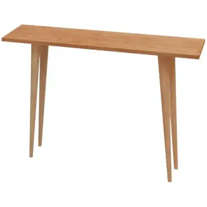 MENZZO Console style scandinave Arakiel Bois Chêne clair pas cher