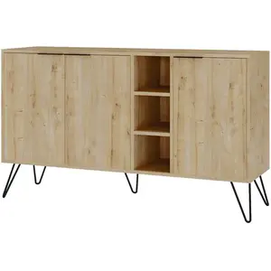 Comparateur de prix : BOBOCHIC CONCEPT1 Clara chene 142 x 35,6 x 83cm 855DTE4212