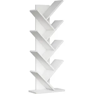 Wooden Art - Bibliothèque Hitit marron - 46x128.5x22 cm T.UVendu parcarrefour
