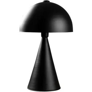 Opviq Cotecosy - Lampe de table gros champignon Fonka H52cm Métal Noir - Noir pas cher