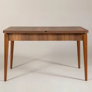 MENZZO Table à manger extensible Malva Bois foncé pas cher