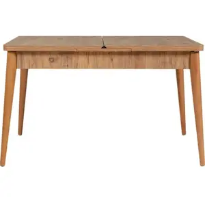 MENZZO Table à manger extensible Malva Bois clair pas cher