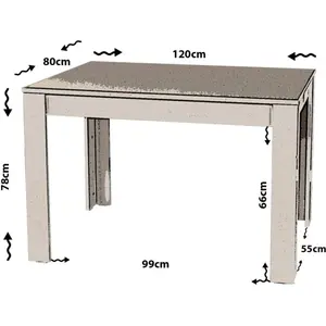 Comparateur de prix : CONCEPT1 Simple 120 noyer 120 x 80 x h78 801CMY2904
