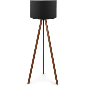 Comparateur de prix : MENZZO Opviq - Lampadaire Ayd noir/brun - 38x140 cm T.U