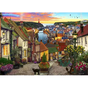 Ks Games Puzzle 2000 pièces : Port du Village pas cher
