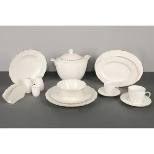 Sans Service De Table En Porcelaine Annie 83 Pièces
