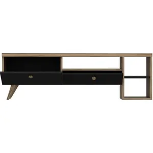 EMOB CONCEPT1 Parion chene noir 150 x 35 x h47 cm 382NRC1107 pas cher