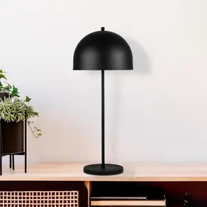Comparateur de prix : Opviq Lampe à poser Can NT-135, noir, métal, hauteur 58 cm