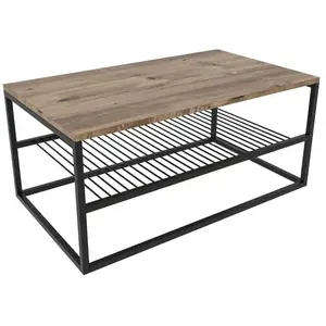 Emob - Table basse Kalune | 18mm mélaminé | PinNoir pas cher