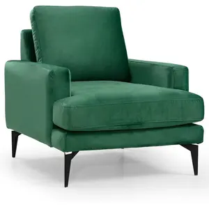 Atelier del Sofa - Fauteuil Papira vert - 80x90x88 cm T.UVendu parcarrefour