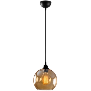 Comparateur de prix : Opviq Cotecosy - Suspension Jaxson D20cm Métal Noir et Verre Fumé