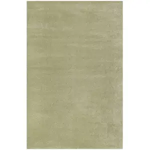 Esprit Tapis uni intemporel vert pistache pour salon, chambre  225x160