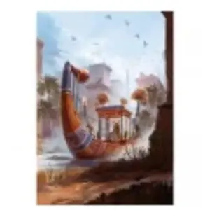 Péniche Pharaonique 1000 Pièces  Art Puzzle pas cher