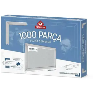 Comparateur de prix : Puzzles Cadre 1000 pièces : Blanc