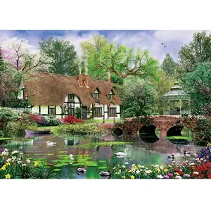 Fleurs de Lotus 1000 Pièces  Art Puzzle