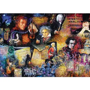 Les Doyens de la Musique 500 Pièces Art Puzzle pas cher