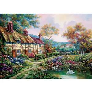 Puzzle 1500 pièces : Jardin de printemps pas cher