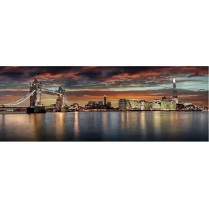 Educa Puzzle d'art - Tower Bridge Puzzle, London skyline - 1000 pièces pas cher