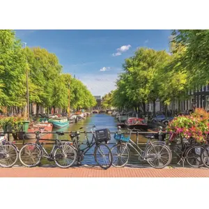 Amsterdam Canal 2000 Pièces  Art Puzzle pas cher