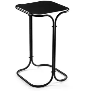 Hanah Home - Bout de canapé en métal Seat noir