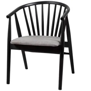 Homitis - Chaise Albero51 noir/beige - 55x77x47 cm T.U pas cher
