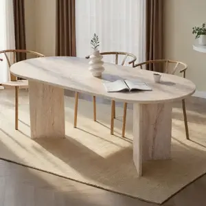 Comparateur de prix : CONCEPT1 Sabella travertin 200 x 90 x h75 746NRD1111