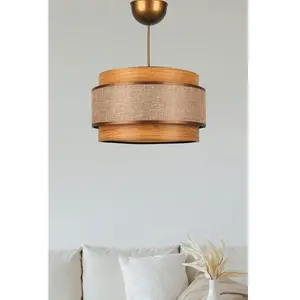Opviq - Lustre BK027 brunne - 33 x 33 x 24 cm OSVendu parbazarchic