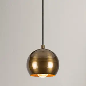 Opviq Suspension Berceste 9201, Ø 15 cm, dorée, fer, E27Vendu parluminaire