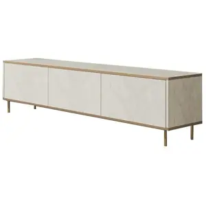 UB DESIGN Imaj - Travertin, Or 180 x 45,2 x 35 382NRC1151 pas cher
