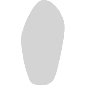 Homitis Miroir de forme organique 60x120cm - Transparent - Sunleaf pas cher