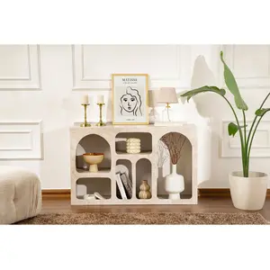 Homitis - Console Liva 120 traverten - 120x74x37 cm OS pas cher