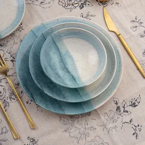 Mioli - Service de table en Porcelaine multicolore - 24 pièces T.UVendu parkaufland