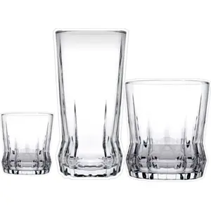 Hermia Concept - 18 Verres transparents OS pas cher