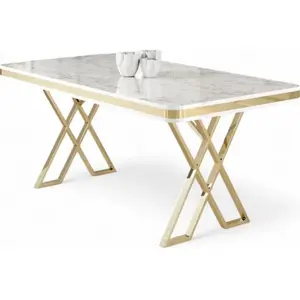 Comparateur de prix : Table de repas design 130 x 80 cm Vals