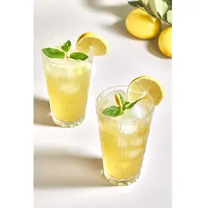 Hermia Concept - Lot de 2 verres transparents - 300 ml OS pas cher