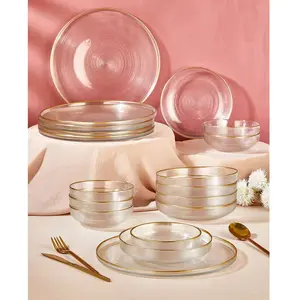 Mioli - Service de table transparent - 18 pièces OS