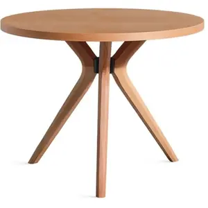Homitis - Table à manger Vegas naturelle - 100x75x100 cm OS pas cher