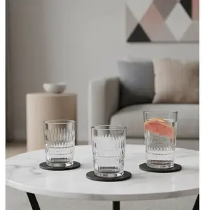Hermia Concept - Service de verres transparents - 18 pièces OS pas cher